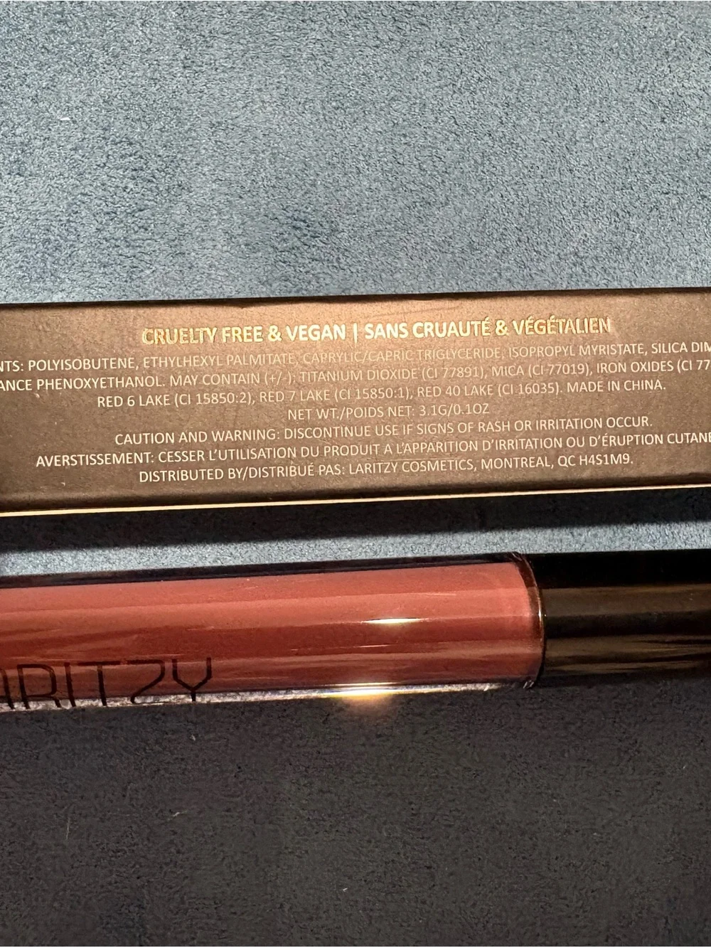 Laritzy Cosmetics Lip Gloss “Nudes” | Full Size 0.10 oz | Vegan | Cruelty-Free